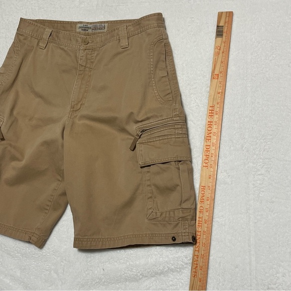 LEE DUNGAREES Mens Cargo Shorts Tan/Khaki Size 33 - Picture 12 of 16